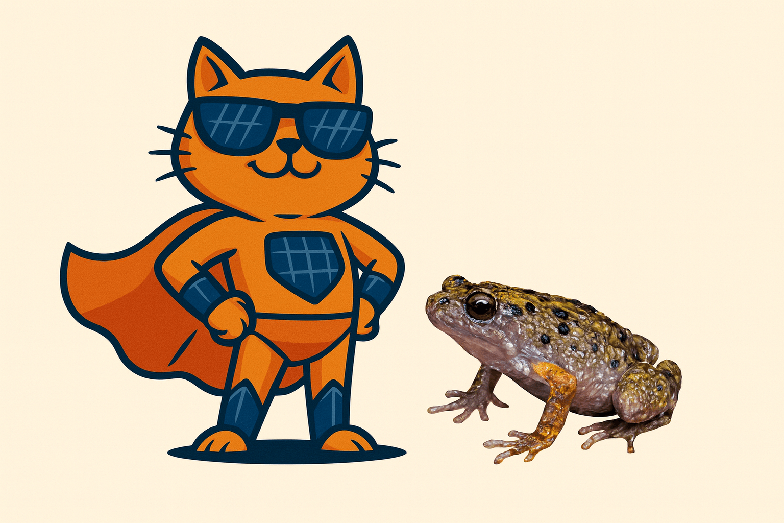 SolarCat hero pose for mission panel